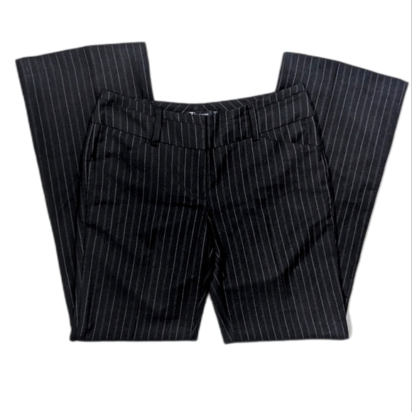 New York & Company Pants - Y2K Black Pinstripe Flare Pants